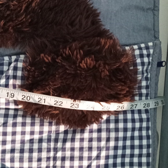 Pottery Barn Kids Knee Plaid Bear Sleeping Bag W/ Zipper - Picture 3 of 9